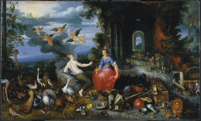 Frans Francken II Allegory of Air and Fire